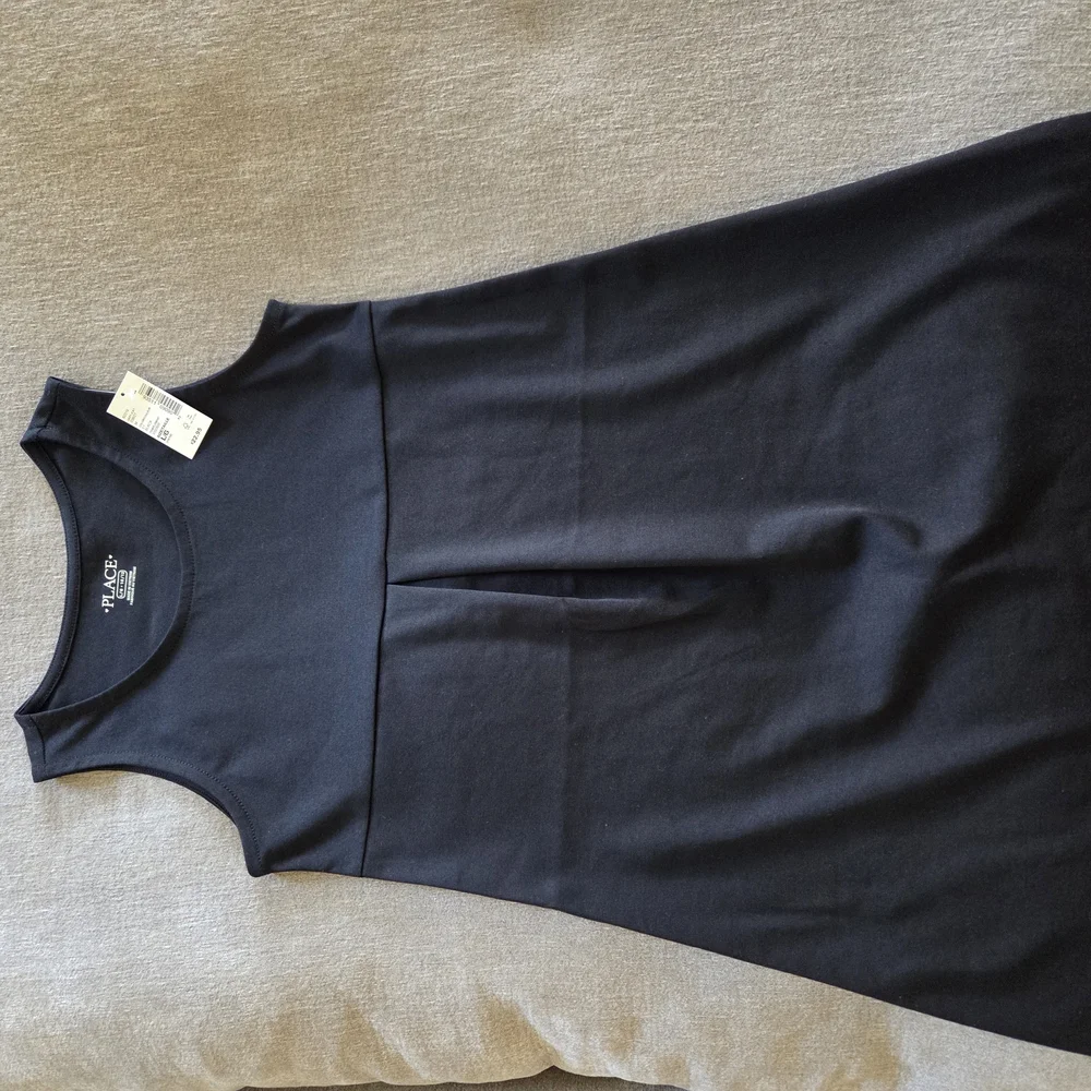 The Children's Place BLACK Uniform Dress Girls Size Large 10/12